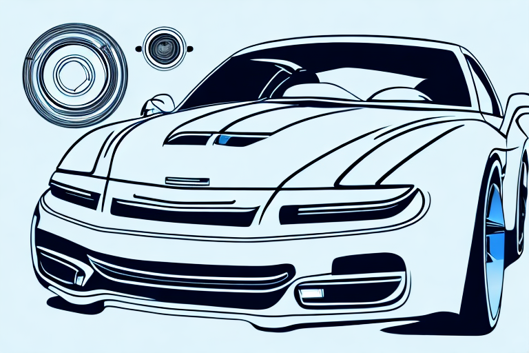 Various car parts like a turbocharger