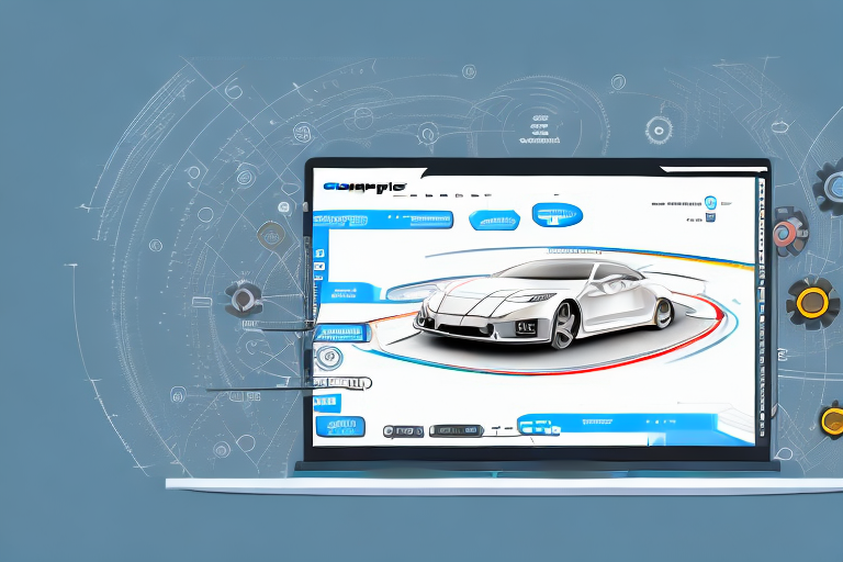 A computer screen displaying a car coding software interface