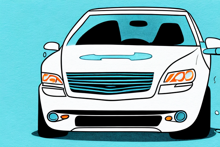 A car with a shiny