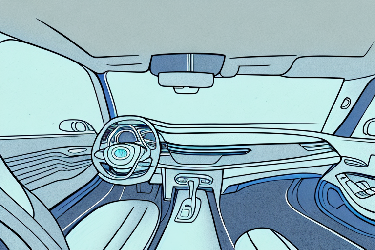 A car interior focusing on the carpet