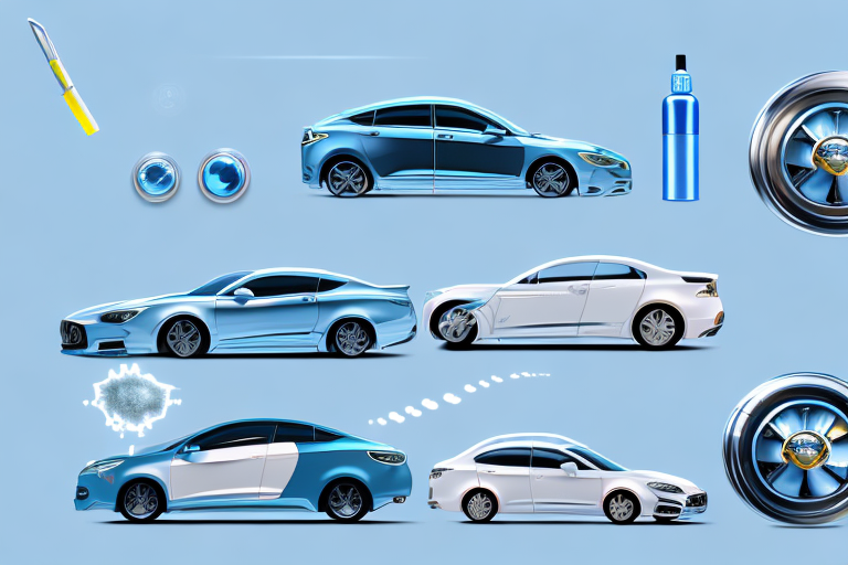 Various car models with a glossy