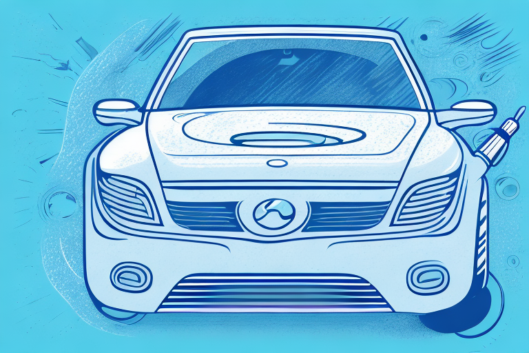 A variety of car detailing tools