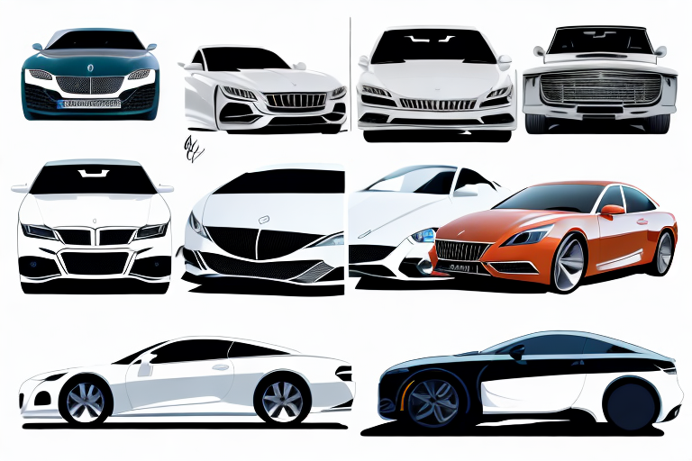 Several top-model european cars from various angles