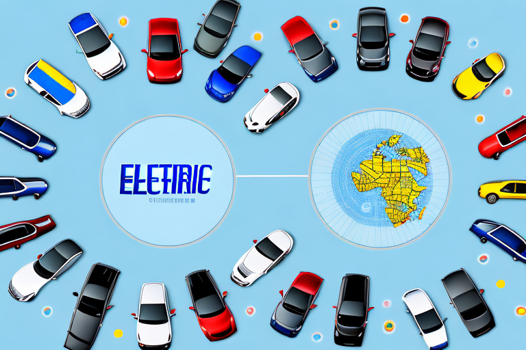 Several different types of electric cars