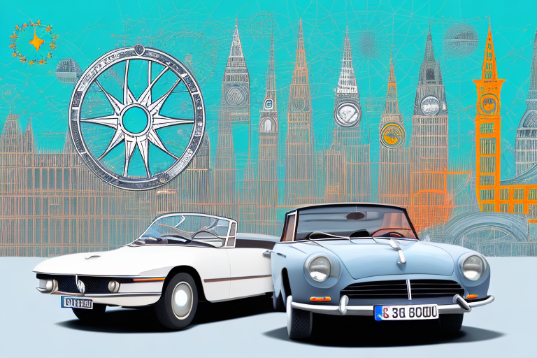 Several iconic european cars from different countries