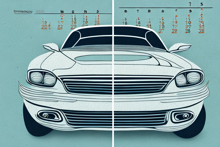 A car gradually aging and showing signs of wear and tear