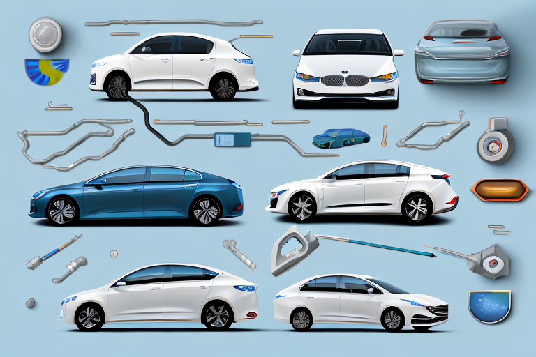 Several different models of fuel-efficient gasoline cars