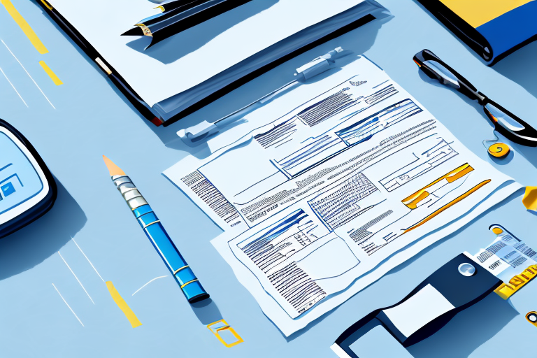 Various documents like car registration
