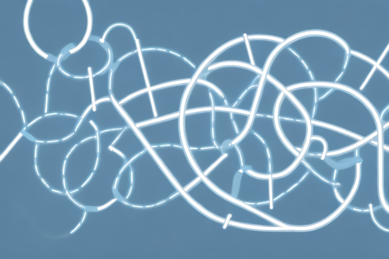 A closed loop chain symbolizing a closed association