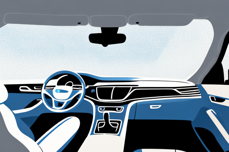 A car interior focusing on the heated seats