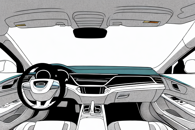 An opened car interior