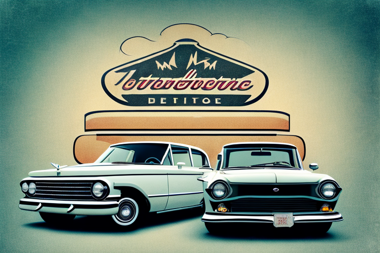 A classic vintage car