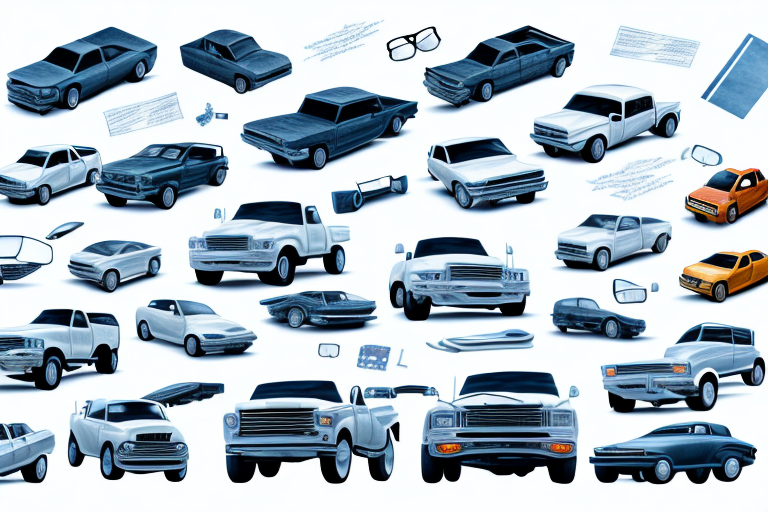 A variety of different vehicles