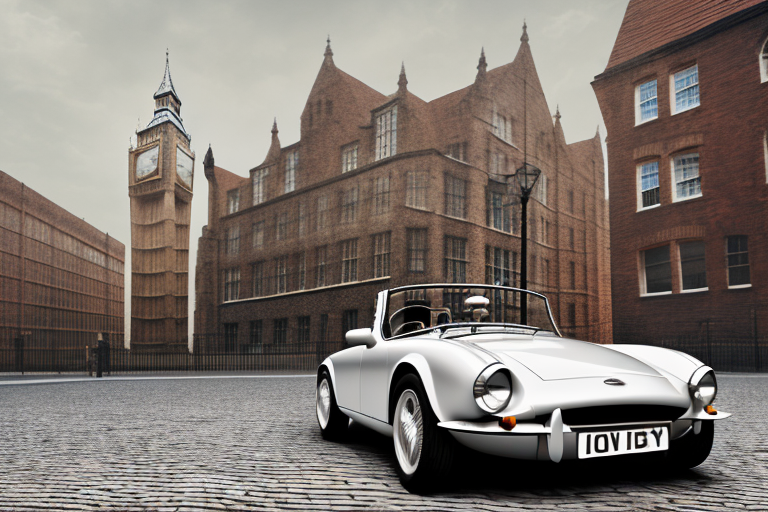 A classic british roadster