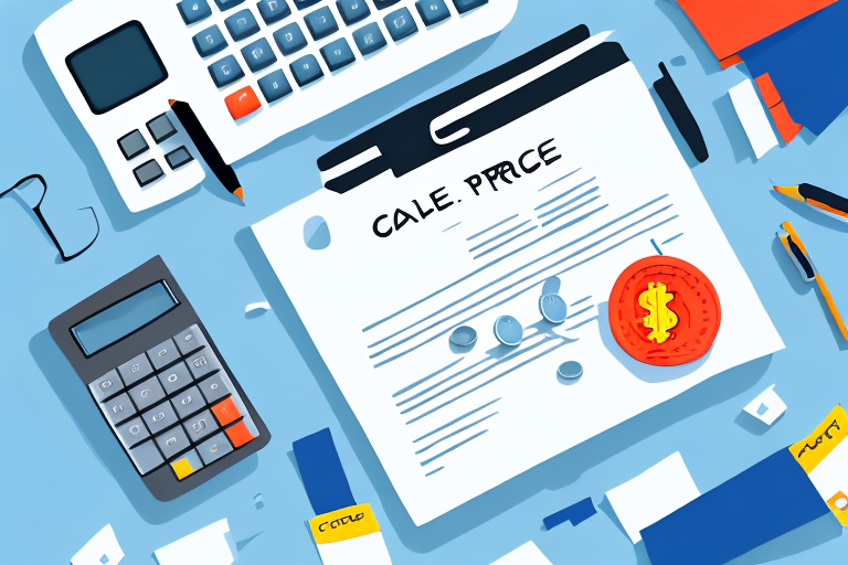 A used car with price tags on it