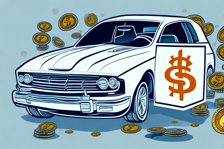 A used car with a price tag