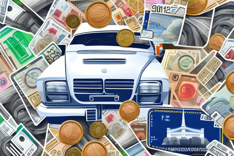 A car with german license plates