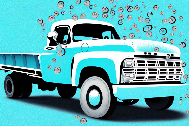 A used truck in good condition on a road