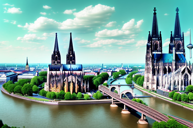 The iconic cologne cathedral
