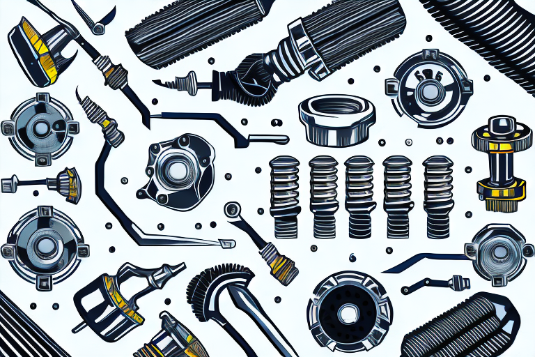 Various car engines being tuned