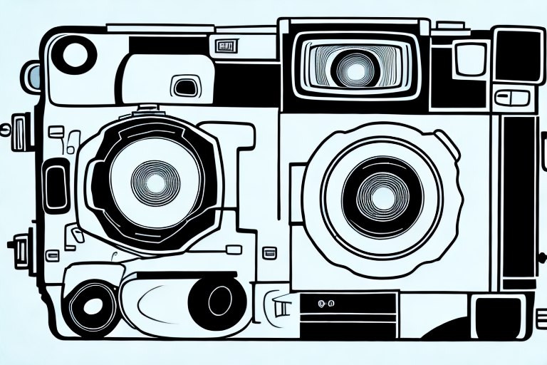 A camera being dissected