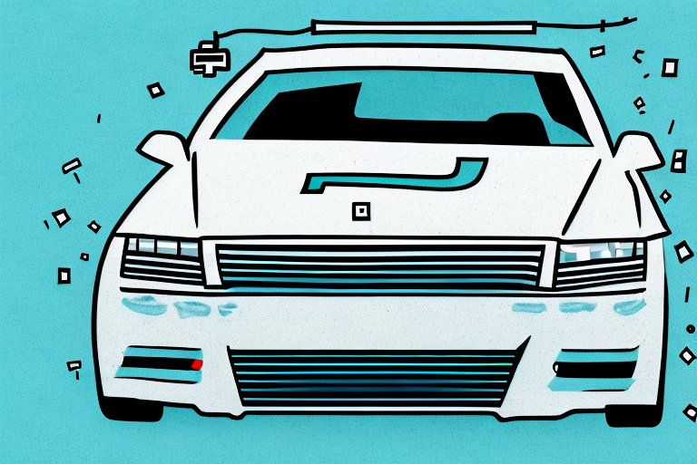 A loud exhaust pipe on a car