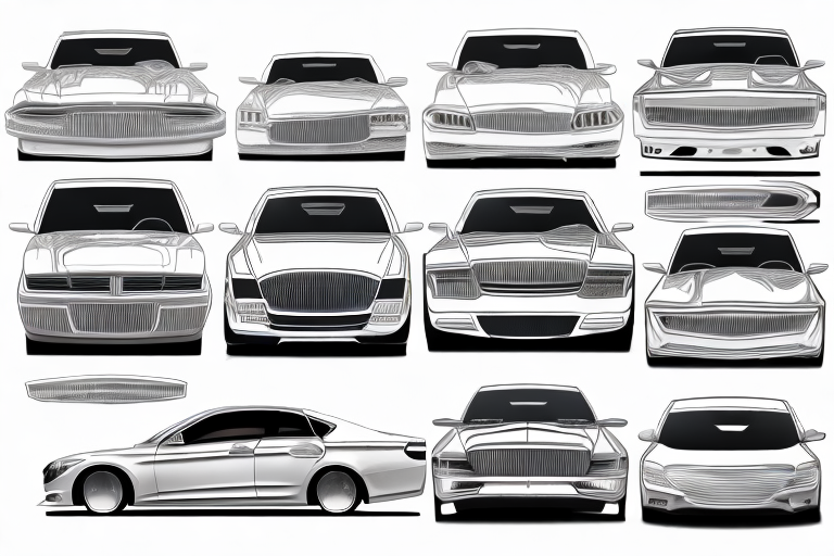 Various car bodies (sedans