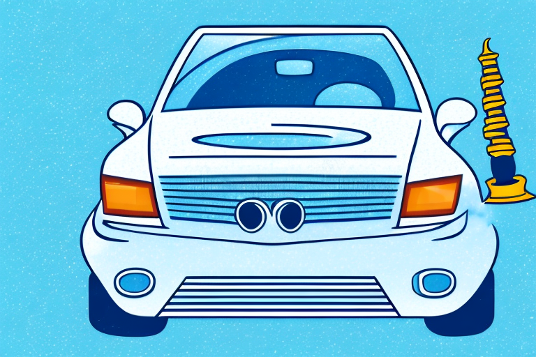 Various car care products such as wax