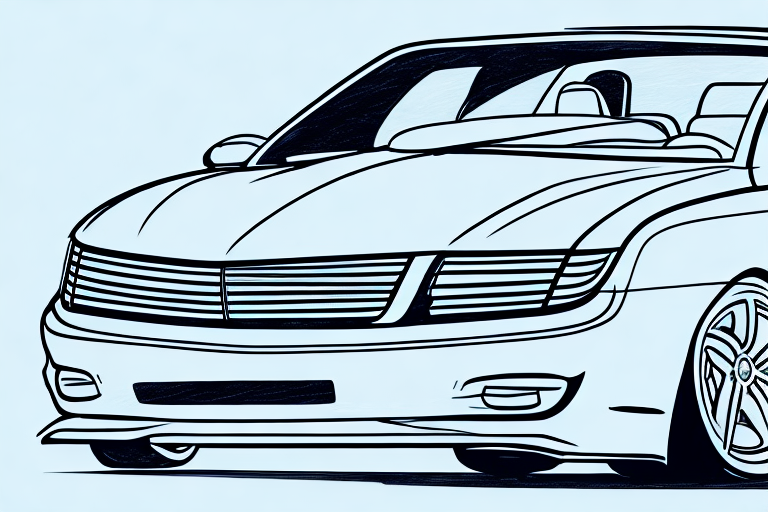 Lowered suspension springs installed in a car