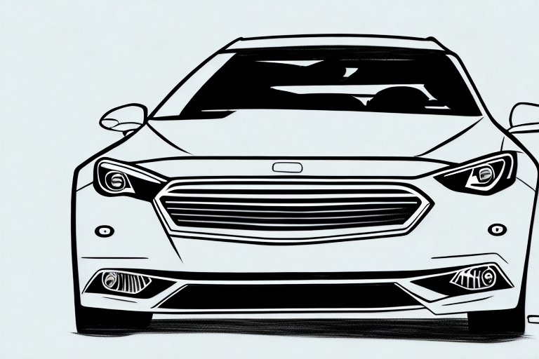 A car with highlighted features like the interior