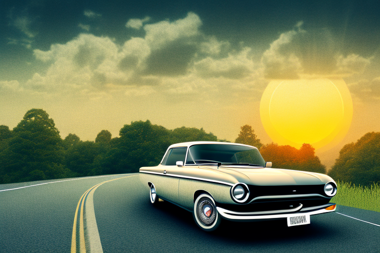 A classic vintage car