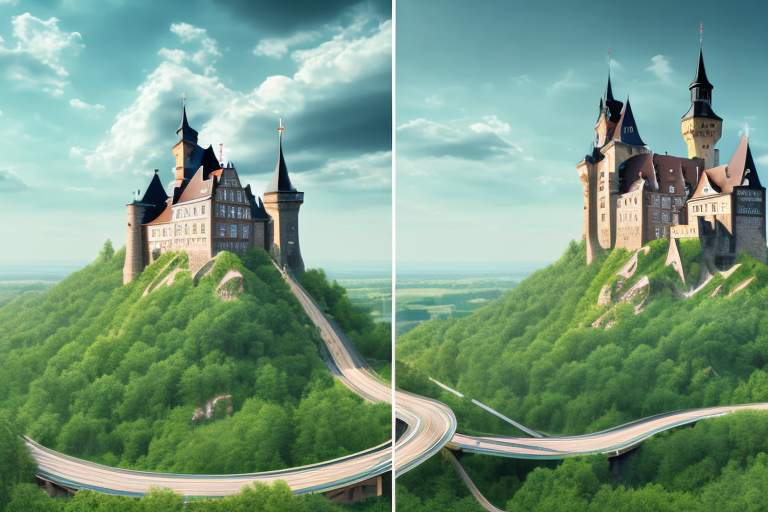 A variety of scenic locations in north rhine-westphalia