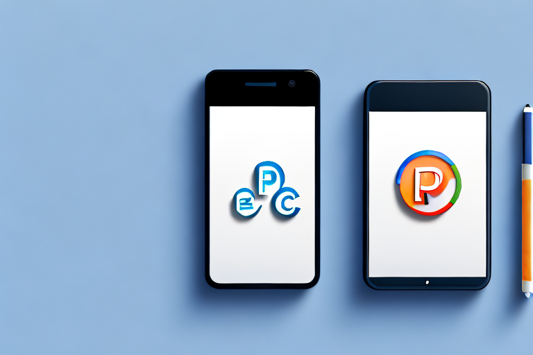 A smartphone displaying a pdf creation app interface