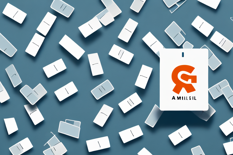 A sim card with a variety of photos hovering above it