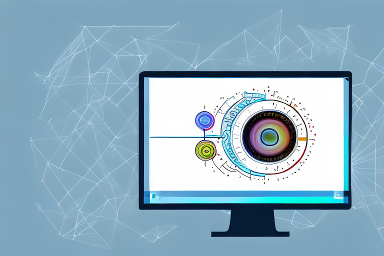 A computer screen with an open image editing software