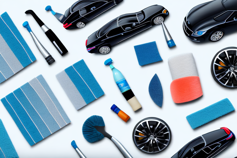 A variety of car care products