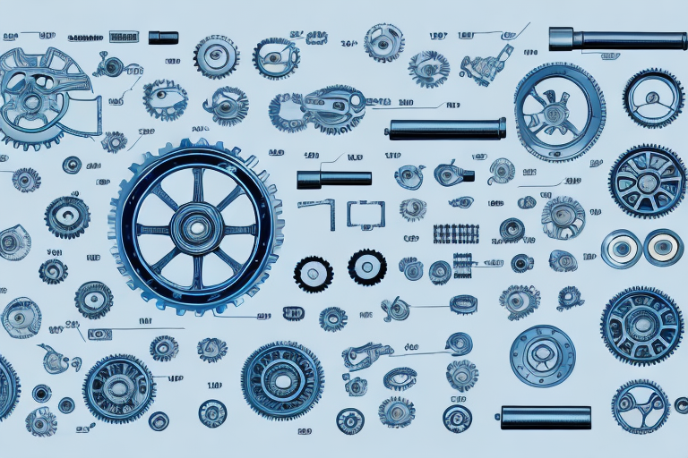Various automotive parts such as gears