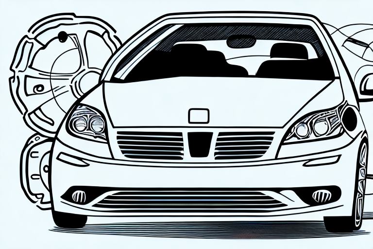 A car showcasing various passive safety features such as airbags