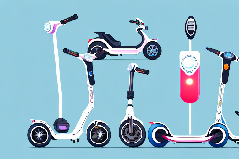 Various small electric vehicles such as e-scooters