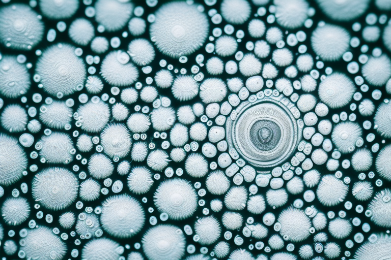 A camera focusing on a small
