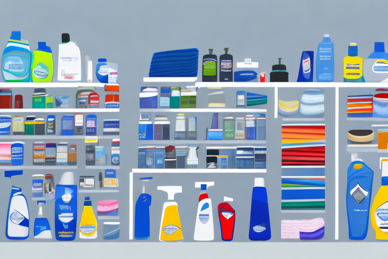 Various high-quality car care products such as wax