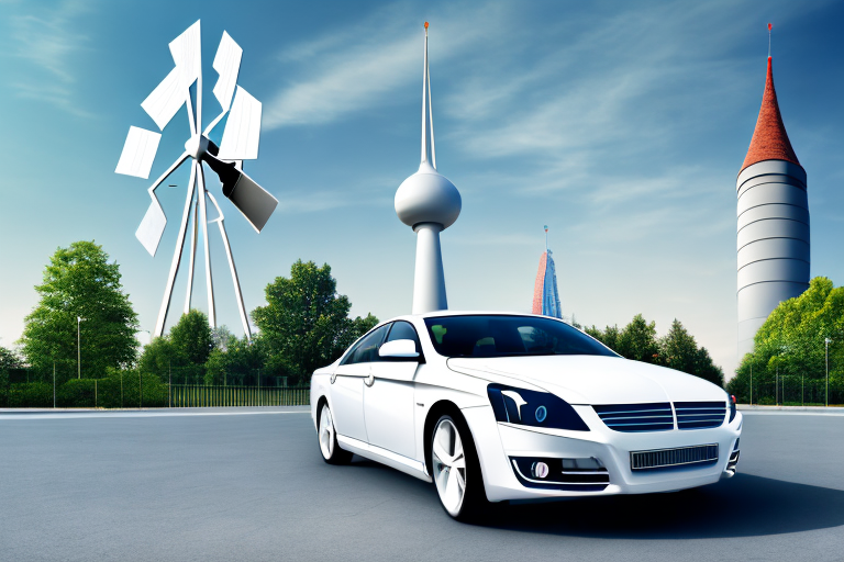 A meticulously cleaned and polished car