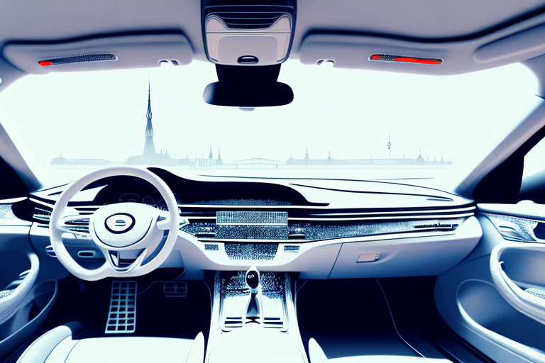 A pristine and detailed interior of a car
