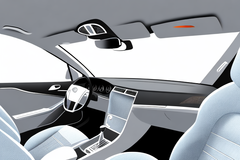 A car interior focusing on the seats