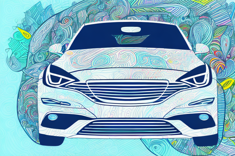 A car being wrapped in a unique and individual design