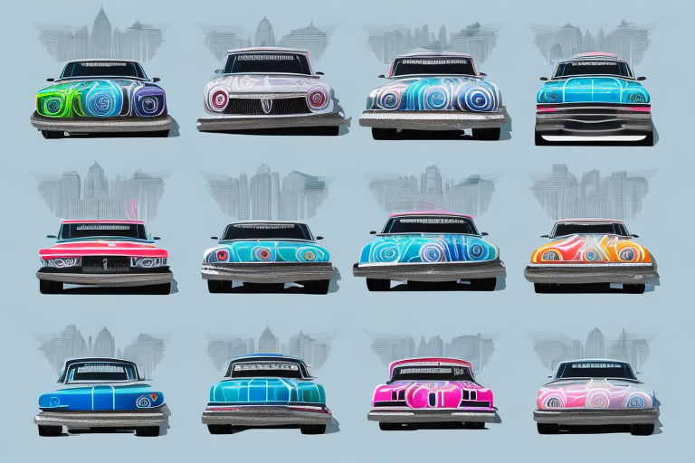 Several different styles of cars
