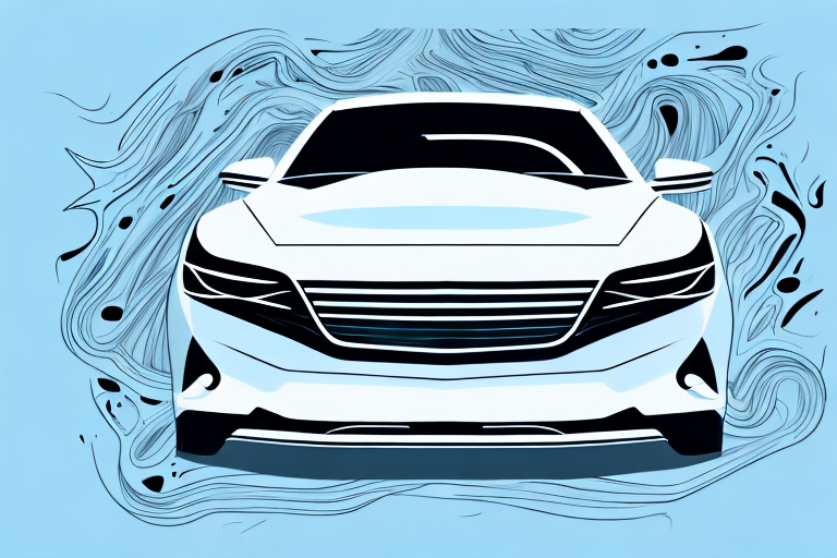A sleek black car with a glossy finish
