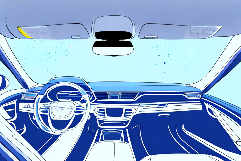 Several different types of car interior cleaners