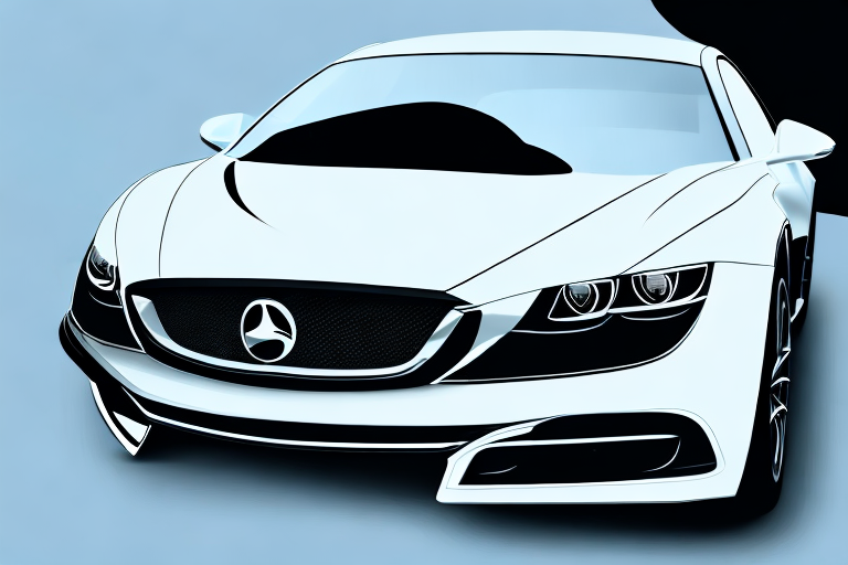 A sleek car enveloped in black glossy film