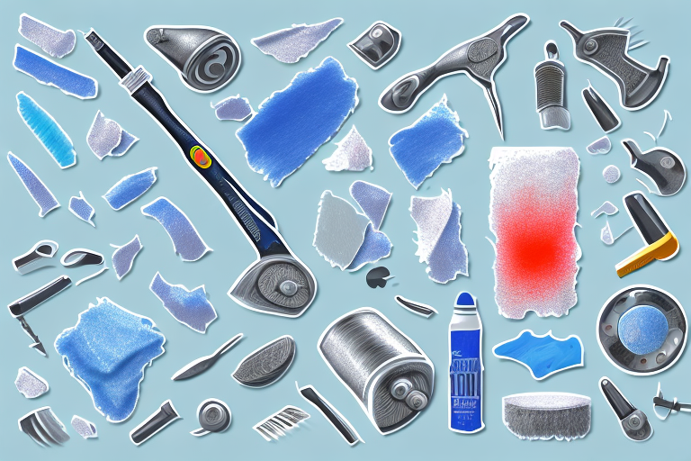 Various tools such as a scraper